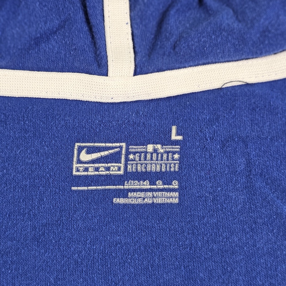 Chicago Cubs Hoodie Womens Large MLB Baseball Full Zip Sweatshirt Nike Team - Picture 7 of 11